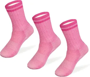 MERIWOOL Merino Wool Kids Hiking Socks for Children 3 Pairs