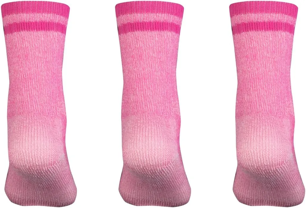 MERIWOOL Merino Wool Kids Hiking Socks for Children 3 Pairs