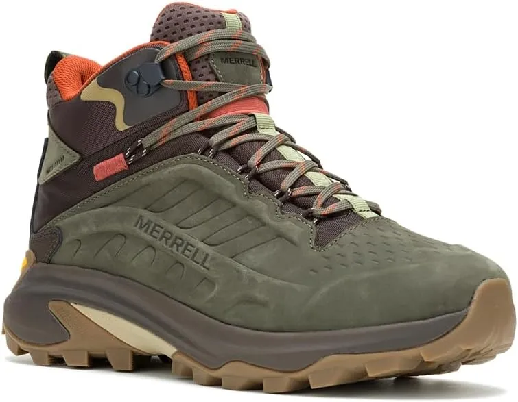Merrell Men's Moab Speed 2 Leather Mid Waterproof Hiking Shoe