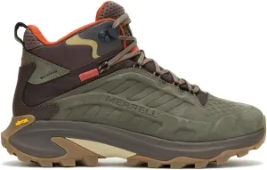 Merrell Men's Moab Speed 2 Leather Mid Waterproof Hiking Shoe