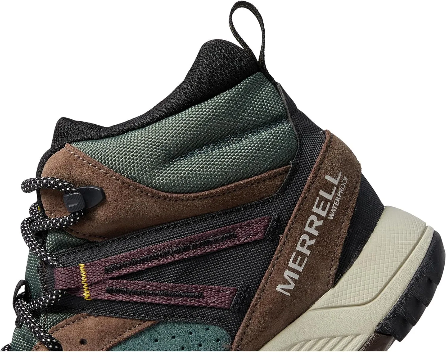 Merrell Men's Wildwood Mid Leather Waterproof Hiking Boot