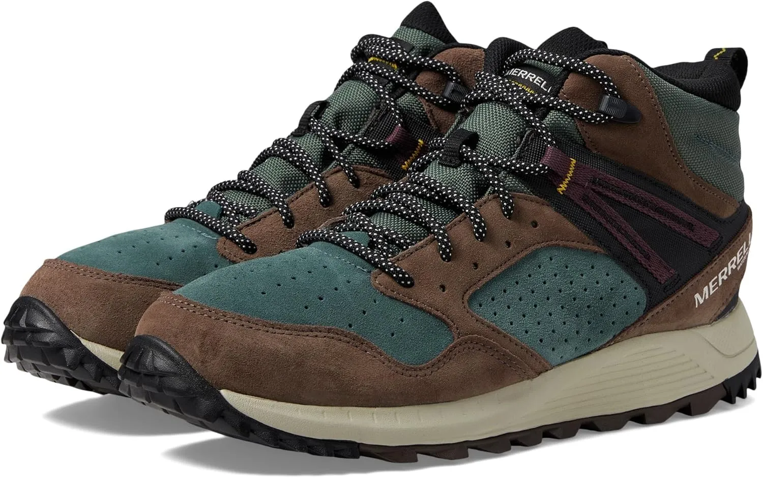 Merrell Men's Wildwood Mid Leather Waterproof Hiking Boot