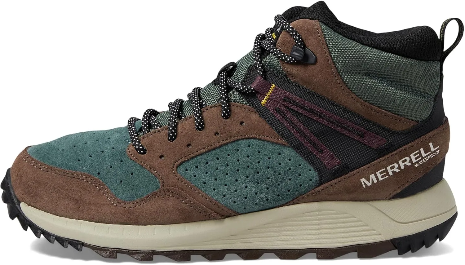Merrell Men's Wildwood Mid Leather Waterproof Hiking Boot