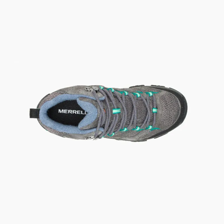 Merrell Moab Mid GTX - Ladies Gore-Tex Hiking Boot in Grey/Green