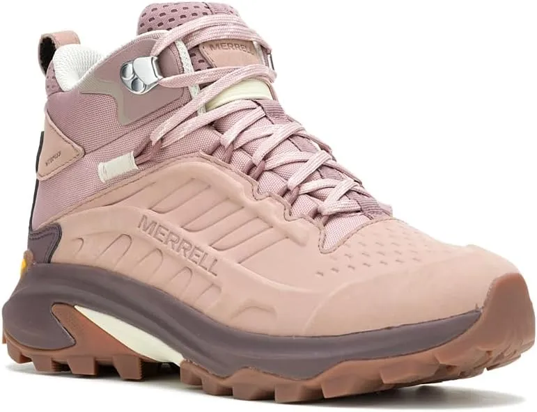 Merrell Women's Moab Speed 2 Leather Mid Waterproof Hiking Shoe