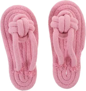 Milisten 2Pcs Durable Cotton Rope Dog Slipper Chew Wear Resistant Molar for Fun Pet Supplies for Dogs of All