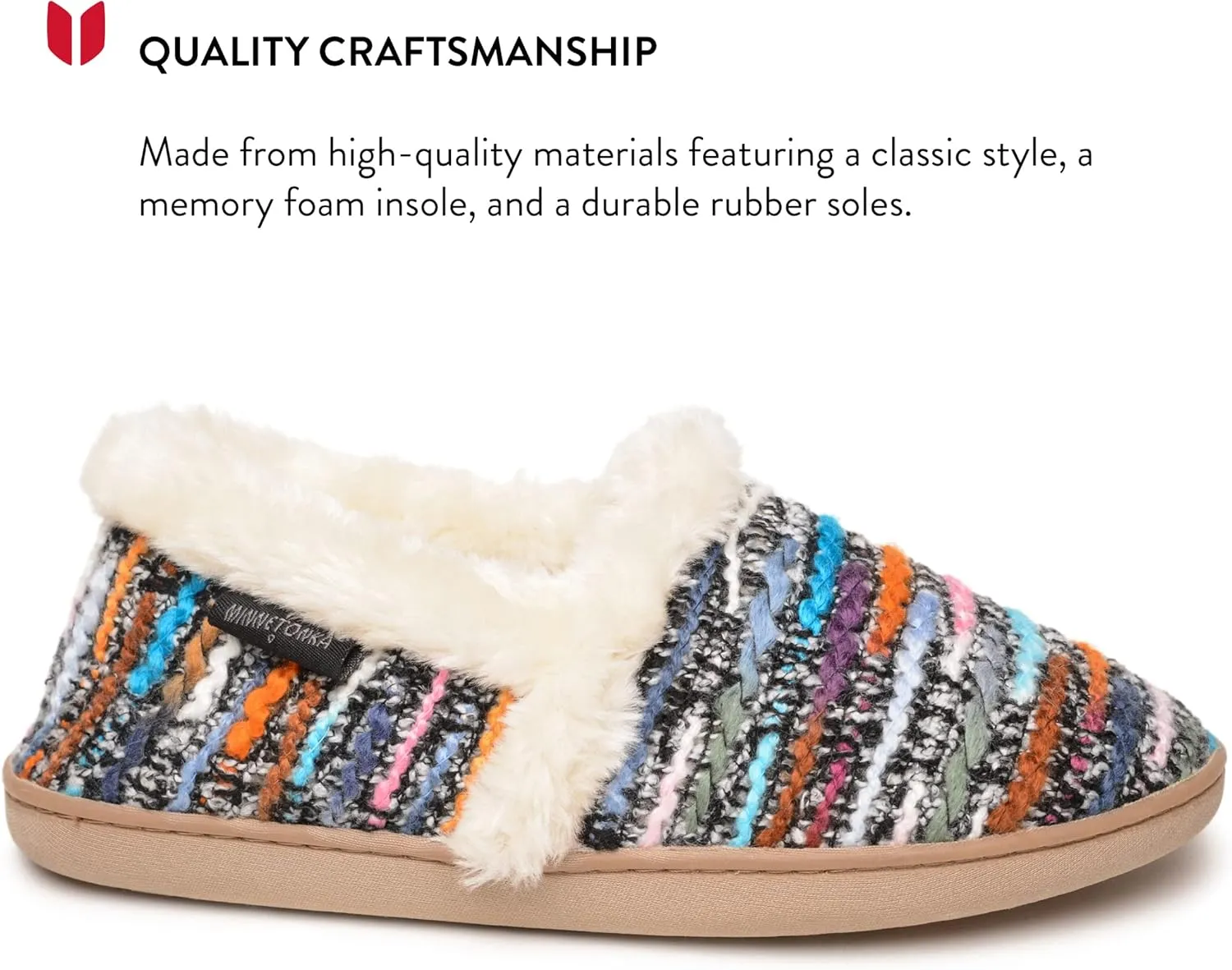 Minnetonka Womens Dina Slipper