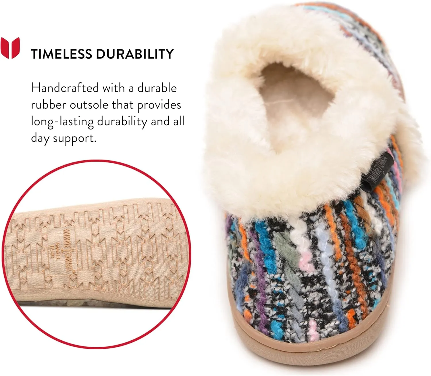 Minnetonka Womens Dina Slipper