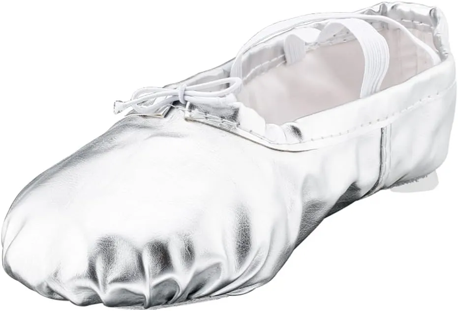 MSMAX Ballet Shoes for Girls Toddler Boys Split Sole Dance Slipper for Toddler/Little Kid/Big Kid