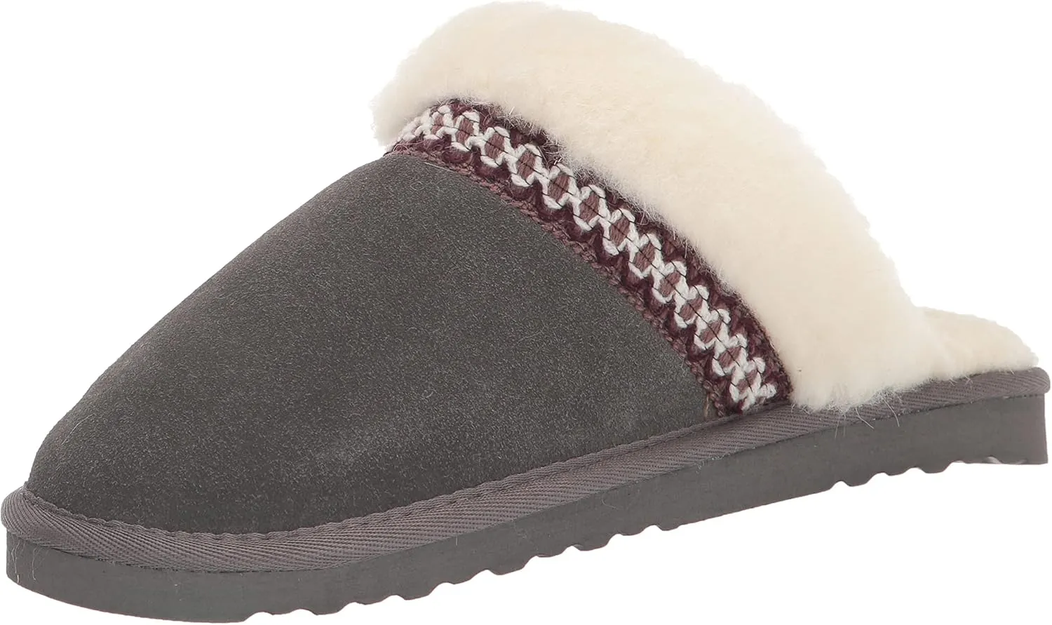 MUK LUKS Women's Dawn Suede Scuff Slipper