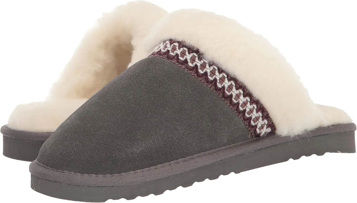 MUK LUKS Women's Dawn Suede Scuff Slipper