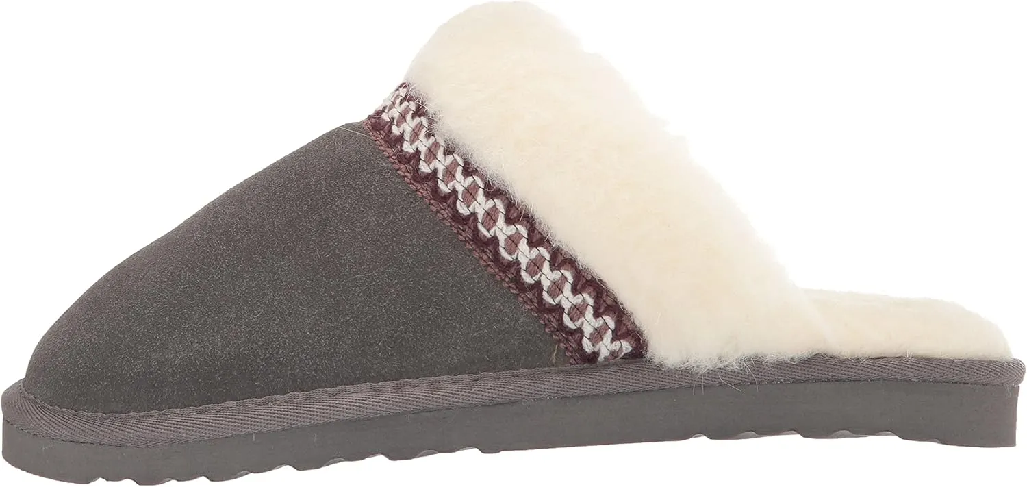 MUK LUKS Women's Dawn Suede Scuff Slipper