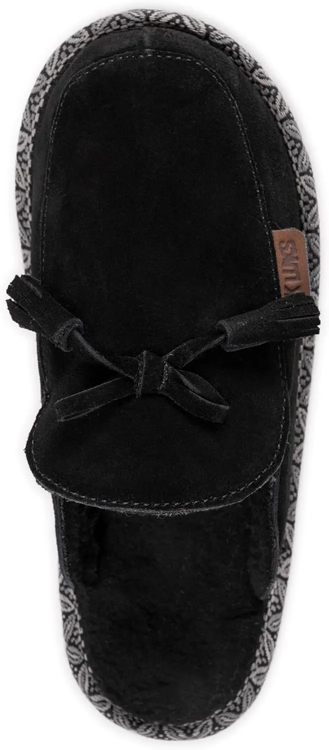 MUK LUKS Women's Leather Goods Cosette Mule Slipper