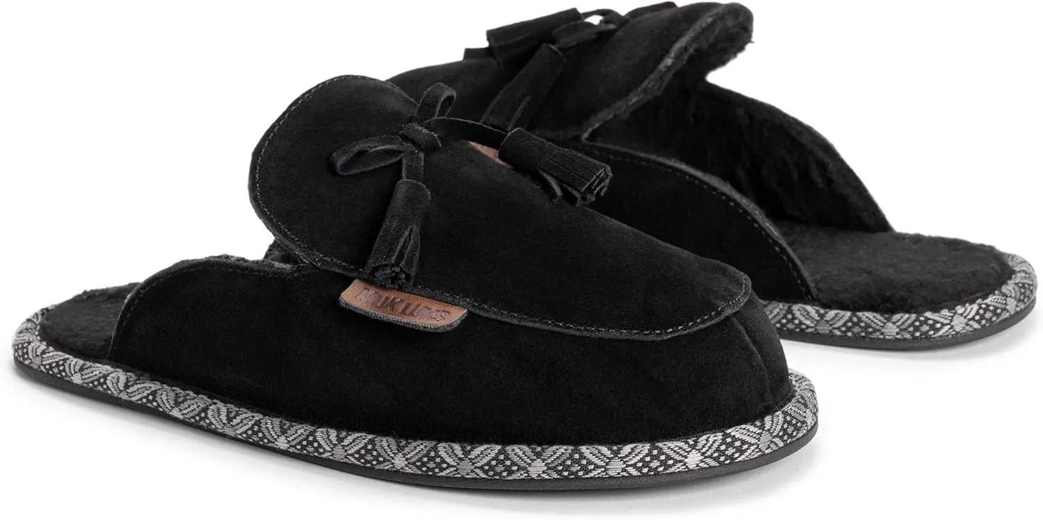 MUK LUKS Women's Leather Goods Cosette Mule Slipper