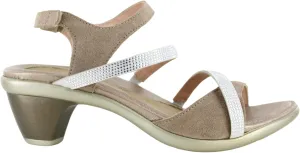 NAOT Footwear Innovate Women’s Heel Rhinestone Sandal with Cork Footbed and Arch Support Footbed - Adjustable Ankle Strap - Comfort and Support – Lightweight and Perfect for Travel