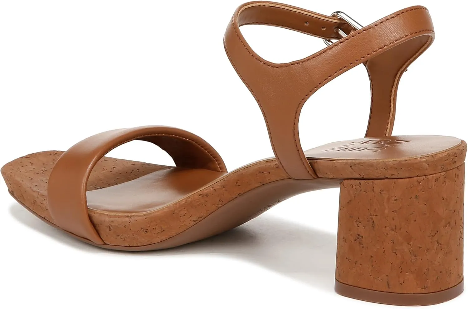 Naturalizer womens Izzy Block Heel Ankle Strap Sandal
