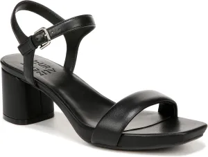 Naturalizer womens Izzy Block Heel Ankle Strap Sandal