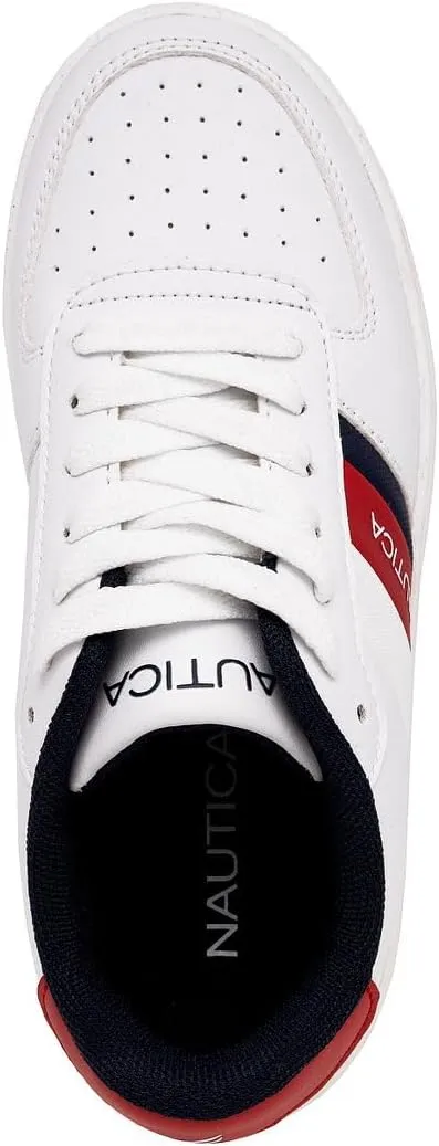 Nautica Kids Boys Lace-Up Fashion Sneakers Low-Top Dress Shoes for Youth - (Big Kid/Little Kid)