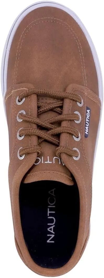 Nautica Kids Boys Lace-Up Fashion Sneakers Low-Top Dress Shoes for Youth - (Big Kid/Little Kid)
