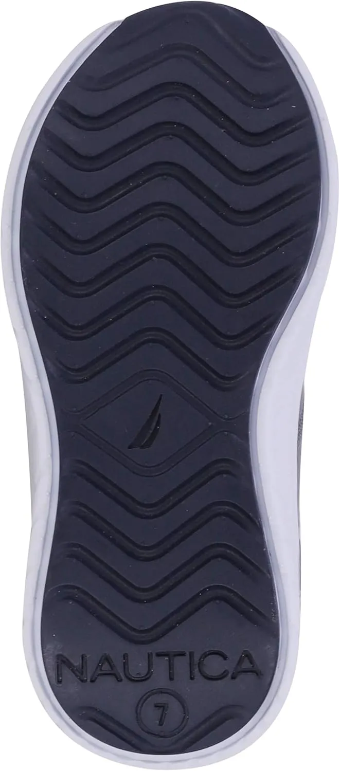 Nautica Kids Fashion Sneaker Athletic Running Shoe with One Strap |Boys - Girls|(Toddler/Little Kid)