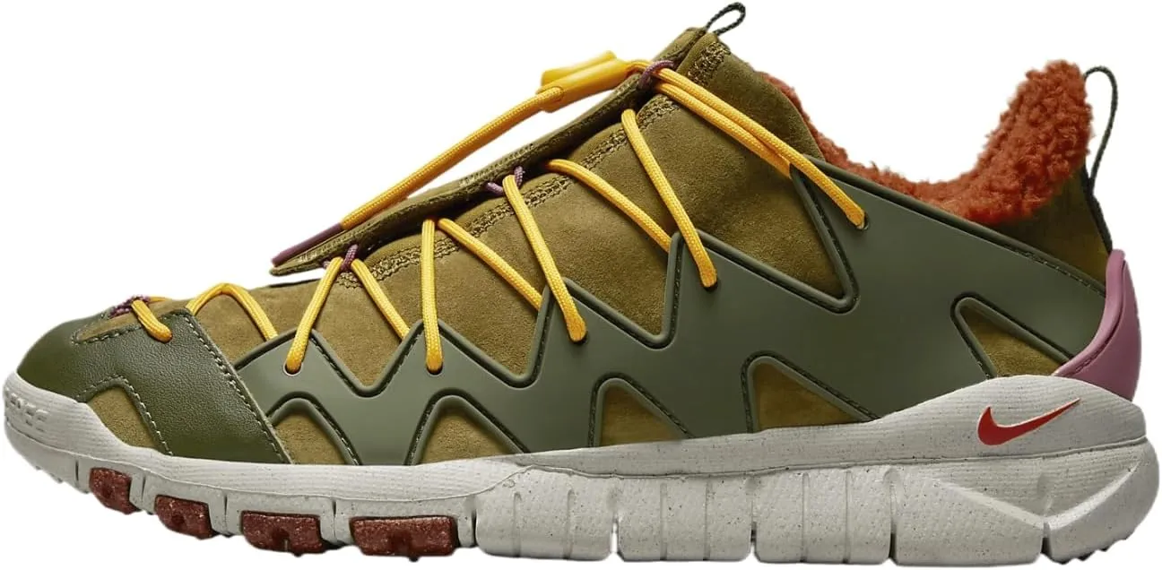 Nike Free Crater Trail Boot N7 Men's Shoes (DX5946-300, Olive Flak/Cargo Khaki/Light Orewood Brown/Habaner) Size 11.5