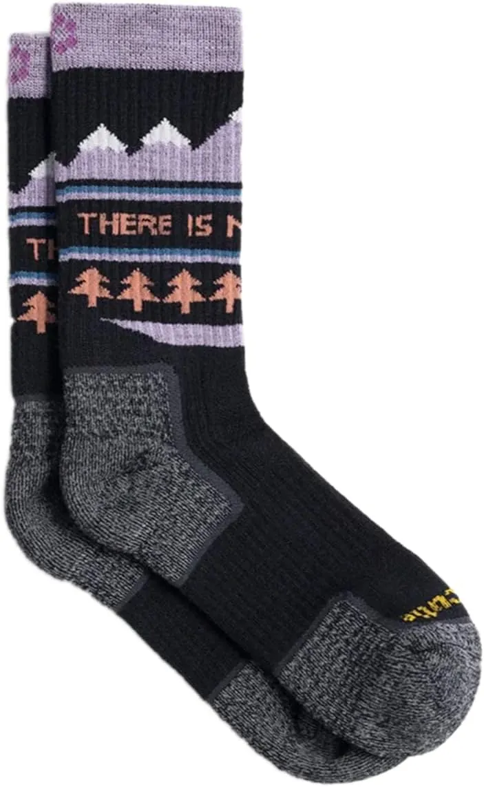 No Planet B Merino Wool Socks for Women, Ladies Hiking Crew Socks, Warm Moisture Wicking Soft Cushion Boot Sock