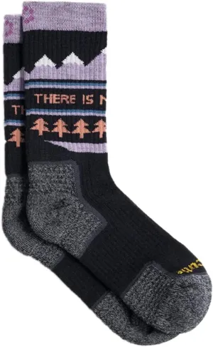 No Planet B Merino Wool Socks for Women, Ladies Hiking Crew Socks, Warm Moisture Wicking Soft Cushion Boot Sock