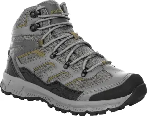 Northside Mens Croswell Mid Hiking Boots - Black/Olive, Size 11