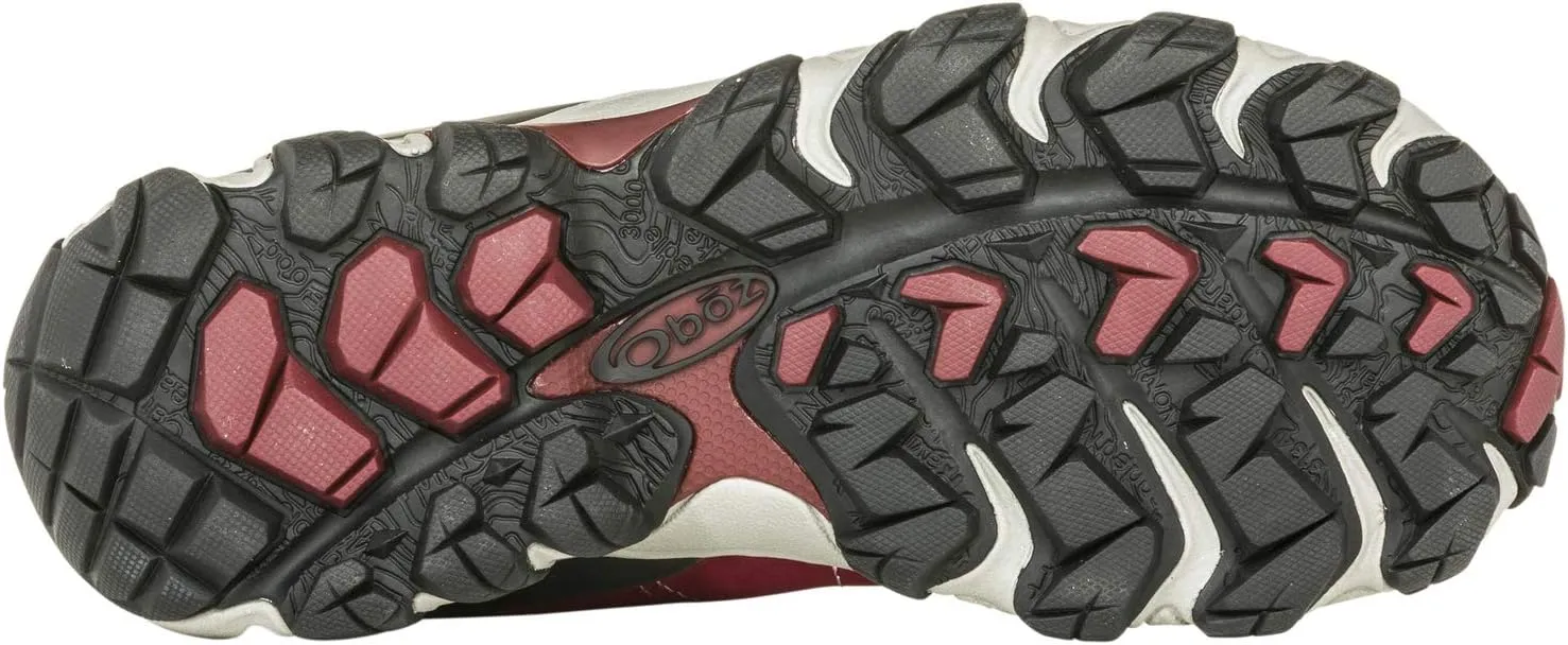 Oboz Bridger Mid B-DRY Hiking Boot - Women's Rio Red 6 Wide