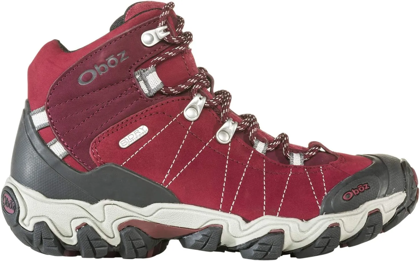 Oboz Bridger Mid B-DRY Hiking Boot - Women's Rio Red 6 Wide