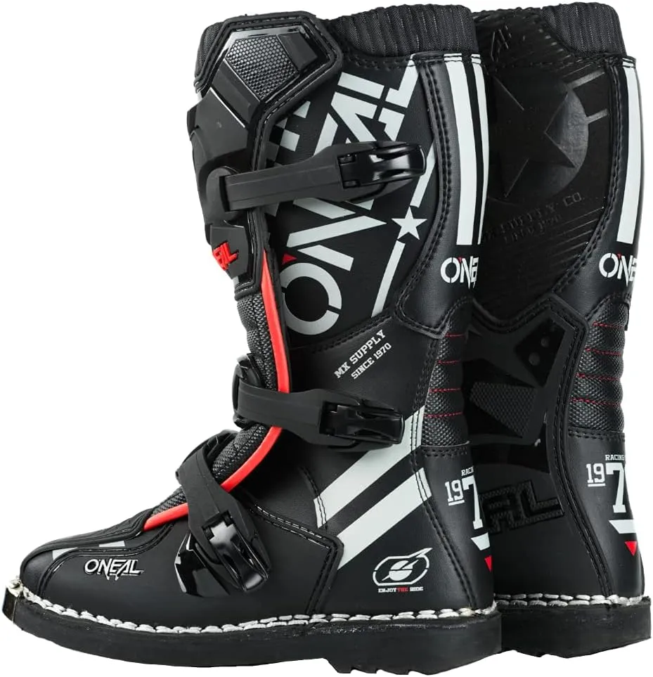 O'NEAL Youth Element Squadron Boots, Black 1