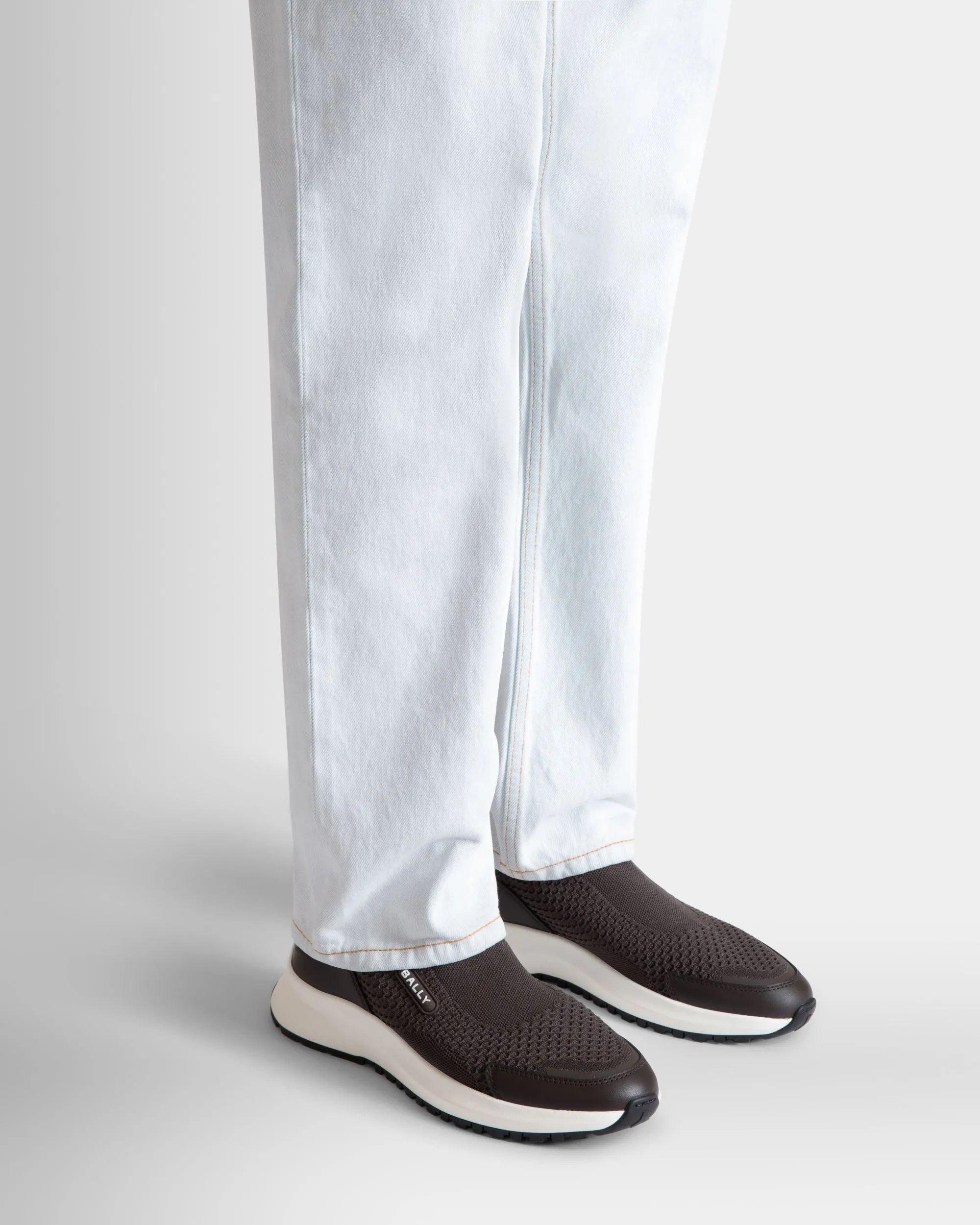 Outline Sneaker in Ebano Knit