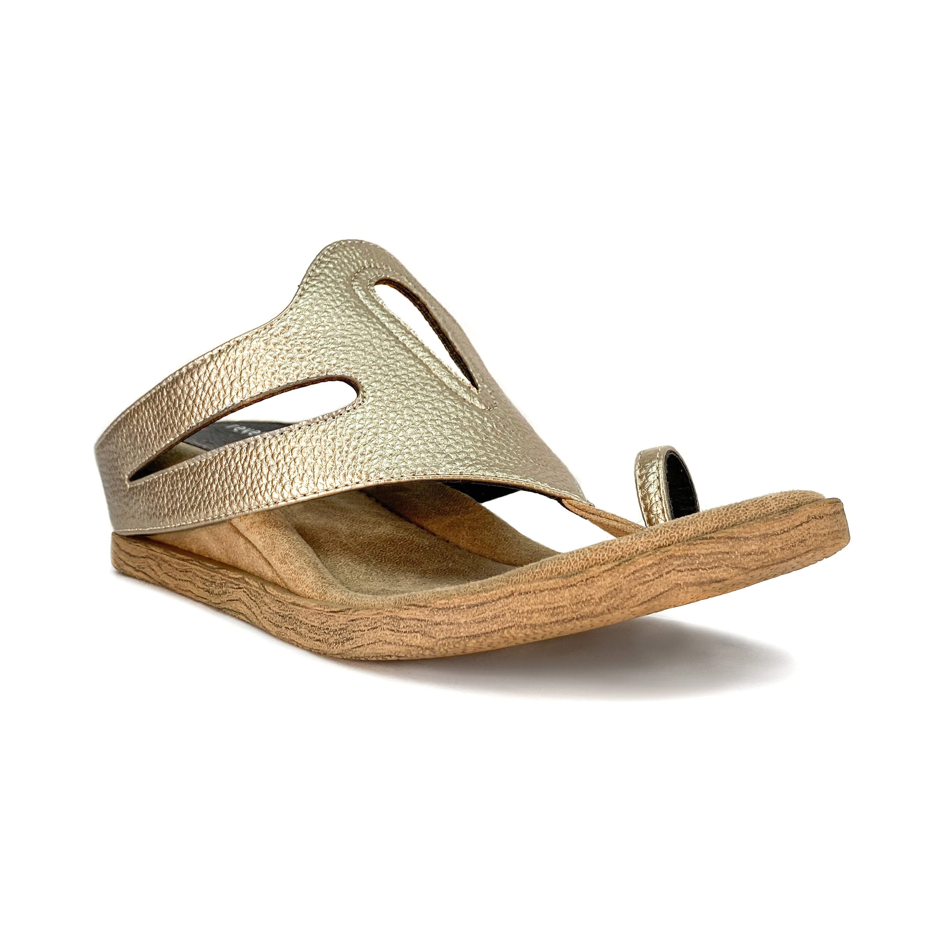 Ovidia - Tan Metallic flips to Black
