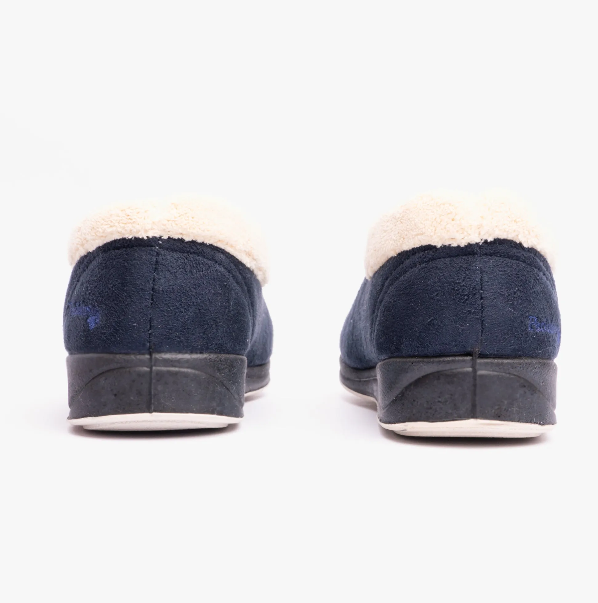 Padders CARMEN Womens (EE Fit) Full Slippers Navy