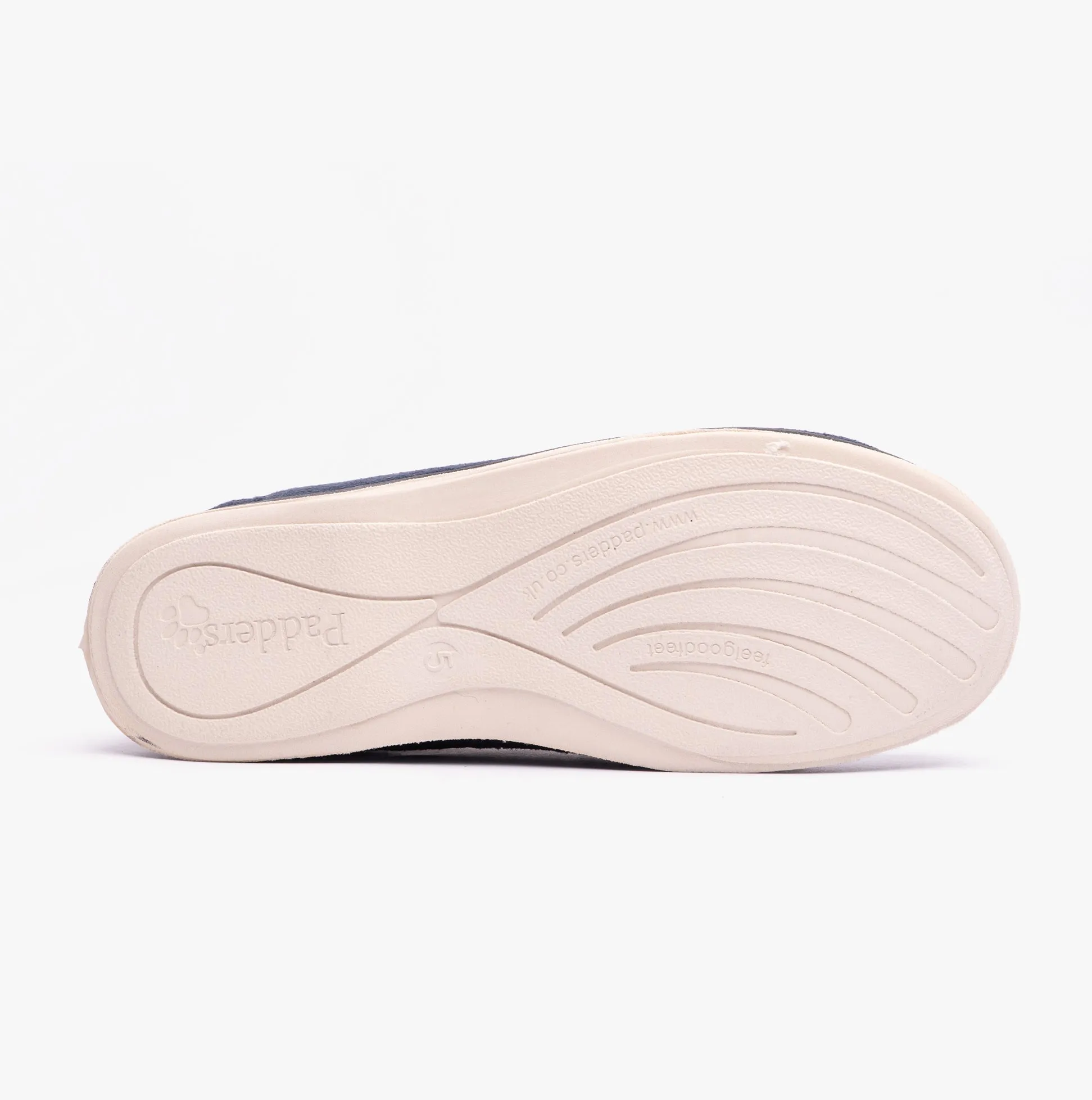 Padders CARMEN Womens (EE Fit) Full Slippers Navy