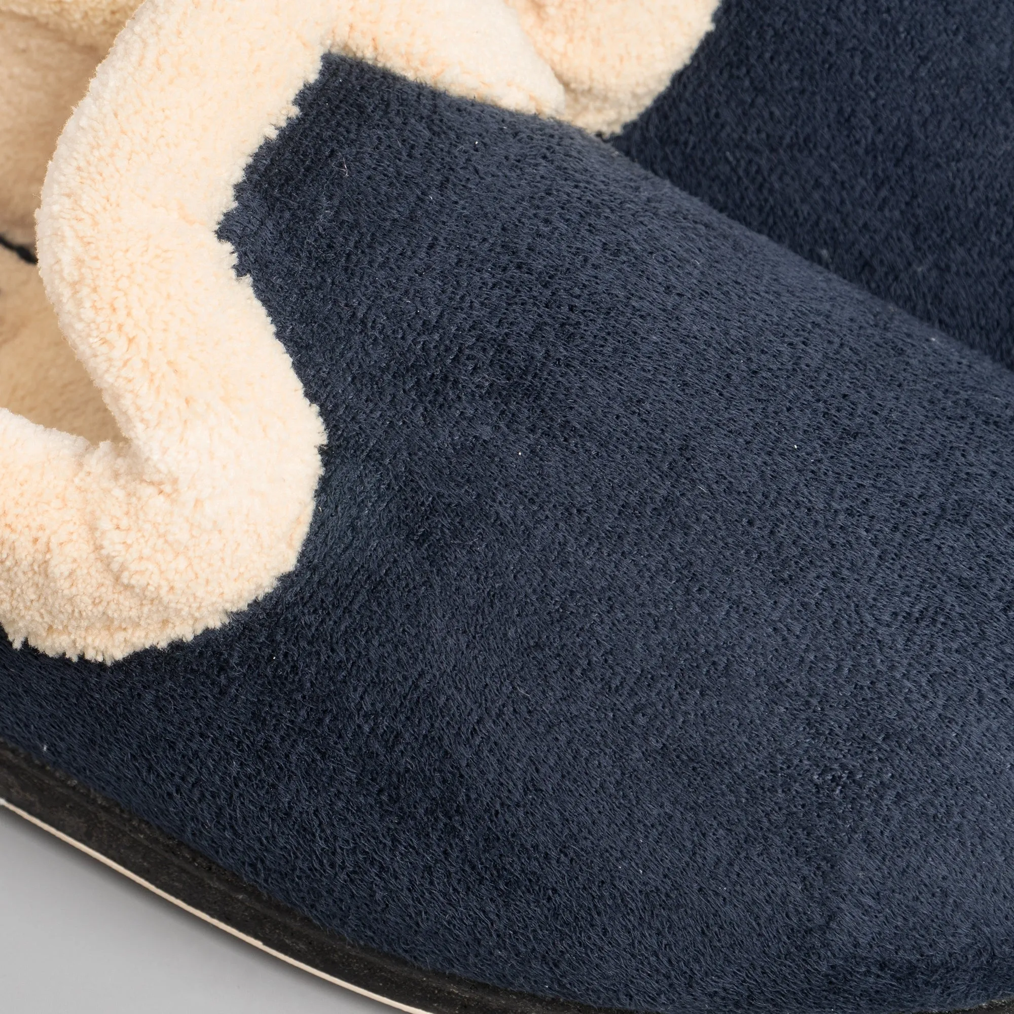Padders REPOSE Womens (EE Fit) Full Slippers Navy