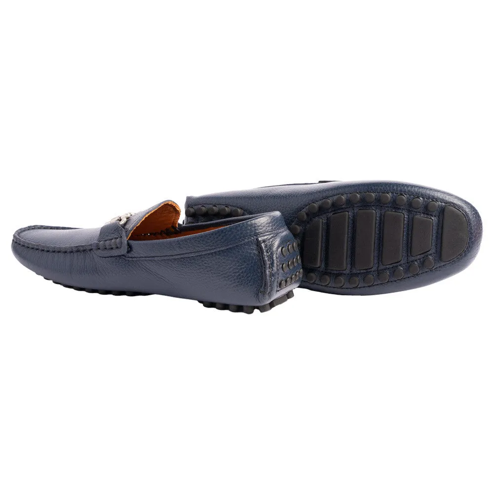 Pelle Line Palm beach Driving shoes- Navy
