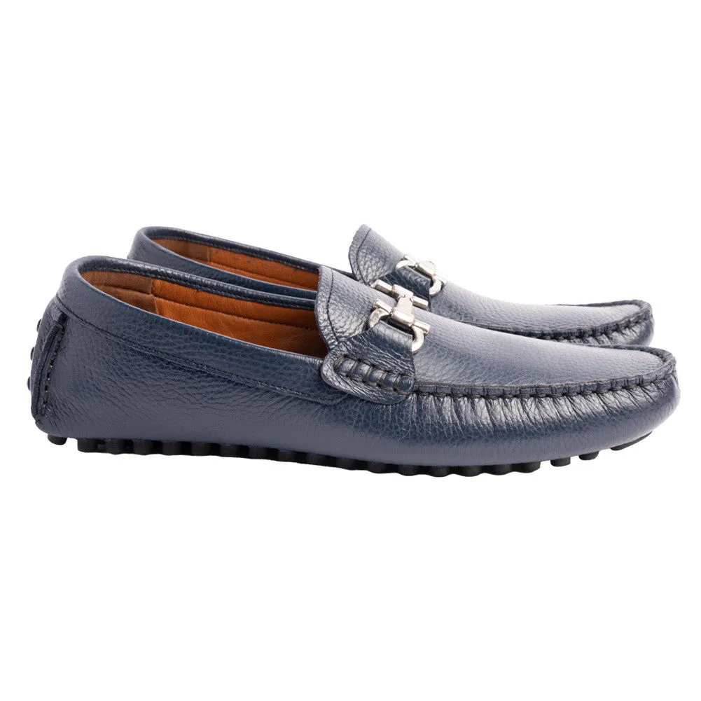 Pelle Line Palm beach Driving shoes- Navy