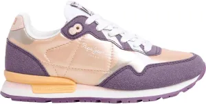 Pepe Jeans Girl's Regular Sneak, Purple Powder Wine Purple, 7.5 us