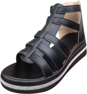 Platform Sandals Women Many Band Open Toe Ankle Strap Fashion Slide Sandal Close Toed Sandals Women