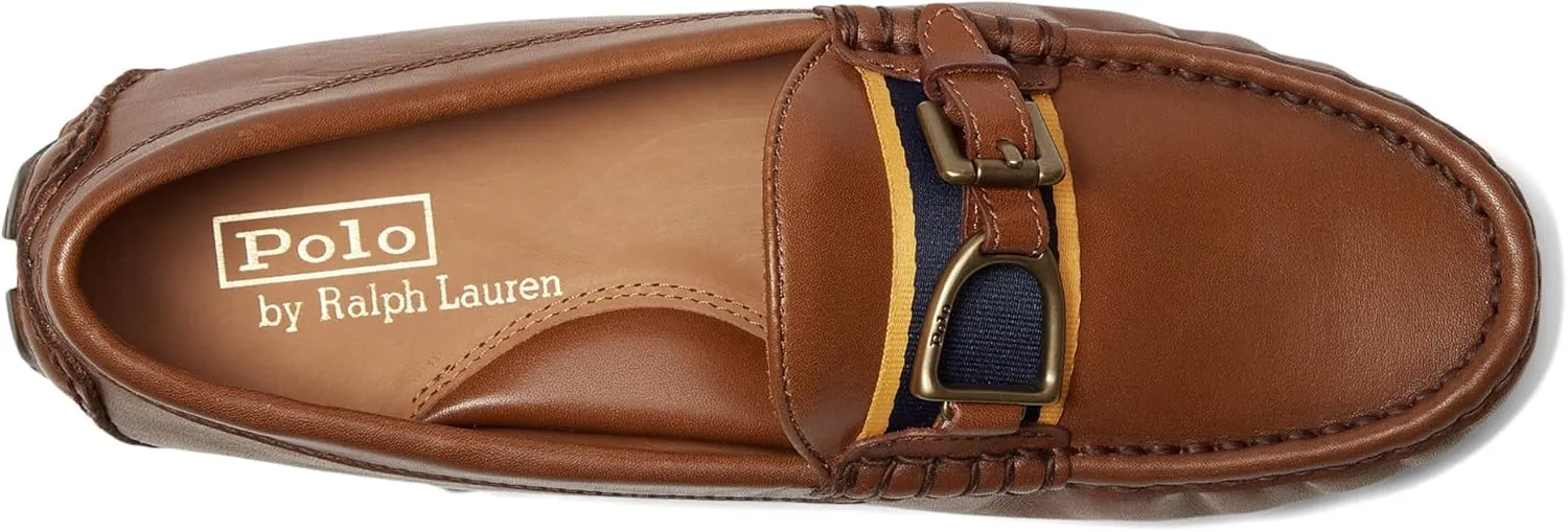 POLO RALPH LAUREN Men's Anders Leather Driver Driving Style Loafer