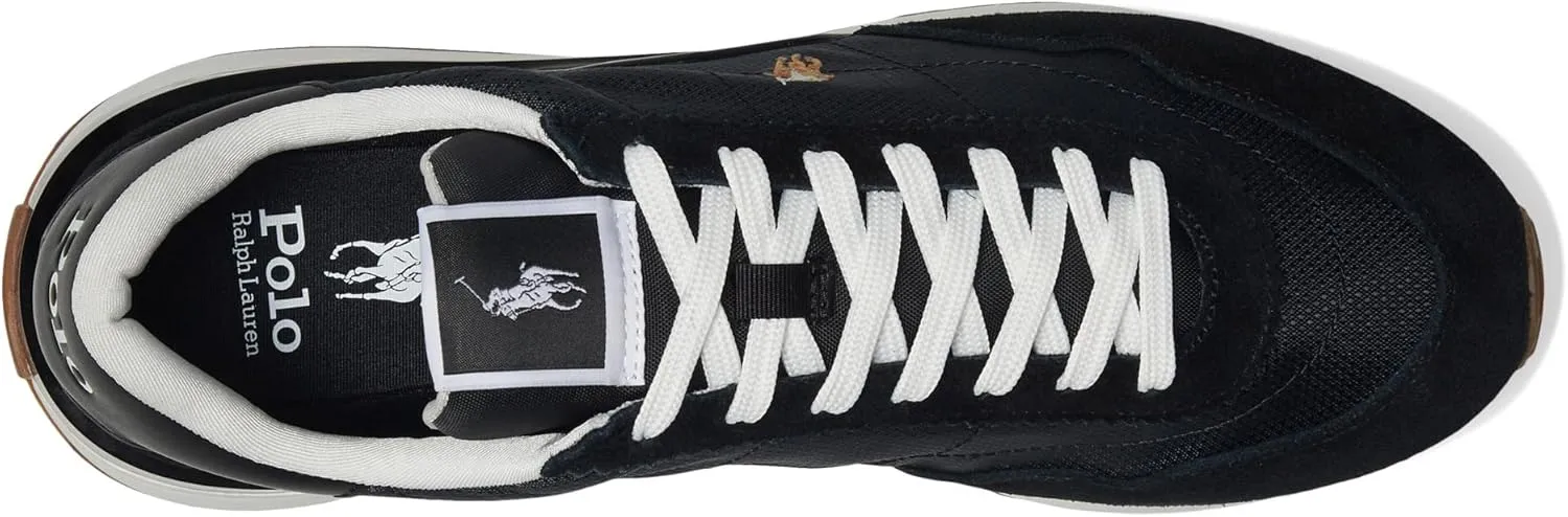 POLO RALPH LAUREN Men's Train 89 Suede-Paneled Sneakers