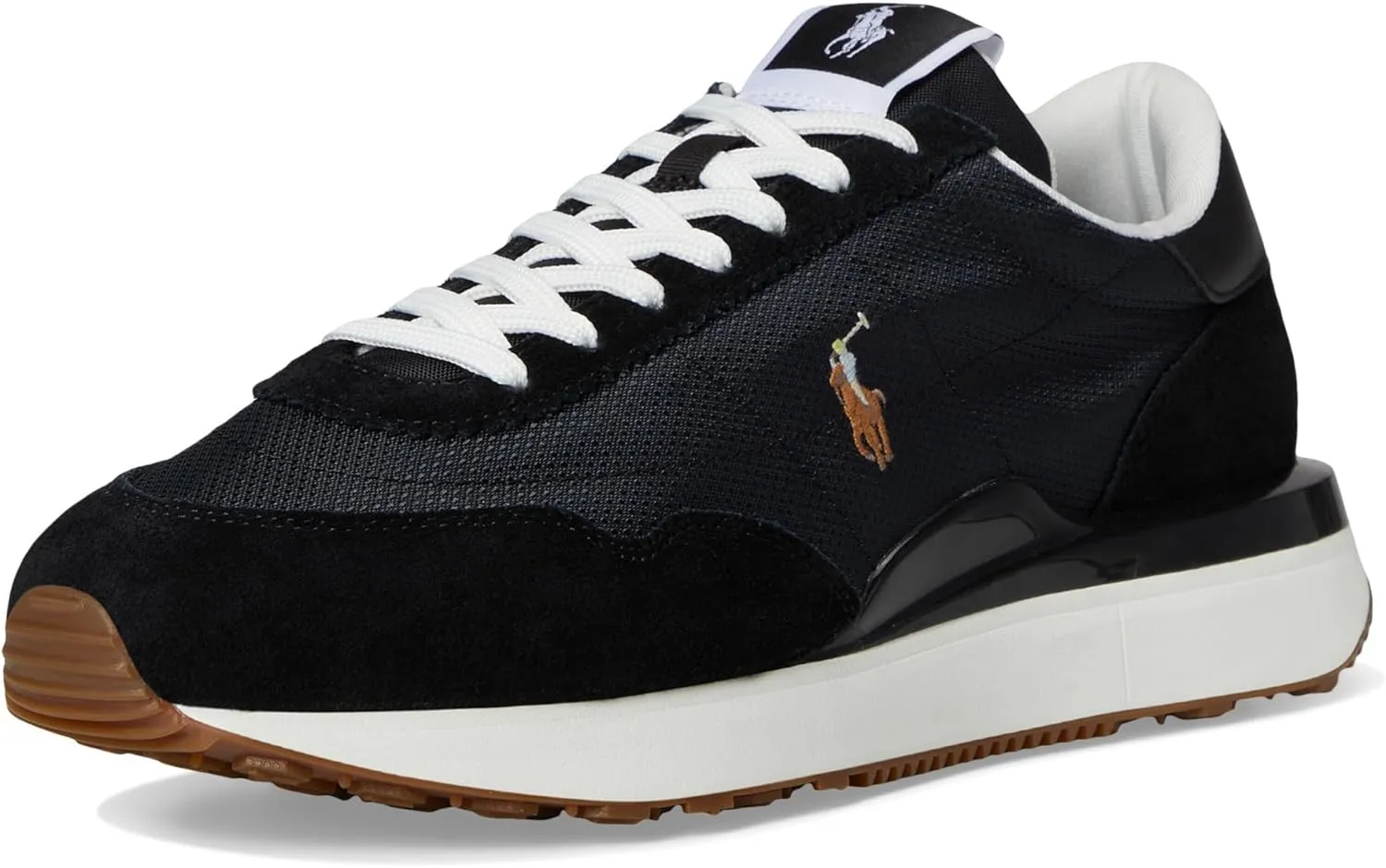POLO RALPH LAUREN Men's Train 89 Suede-Paneled Sneakers