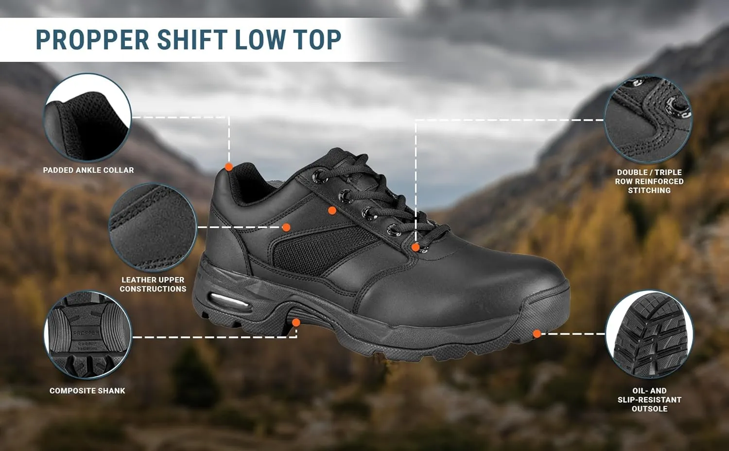 Propper Men's Shift Low Top Boot Hiking