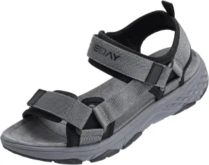 Queday Sport Sandals for Women Men Outdoor Hiking Sandals with Arch Support Comfortable Athletic Beach Sandals for Travel Walking Trekking Camping