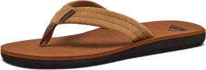 Quiksilver Men's Carver Suede 3 Point Flip Flop Athletic Sandal