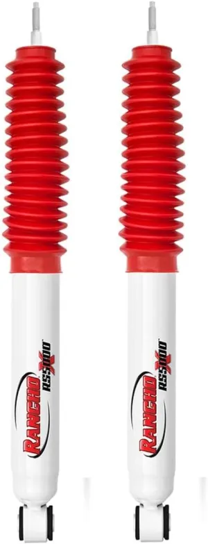 Rancho RS5000X Gas Shock Front Pair 1994-2003 Dodge Ram 2500 4WD w/2" Lift