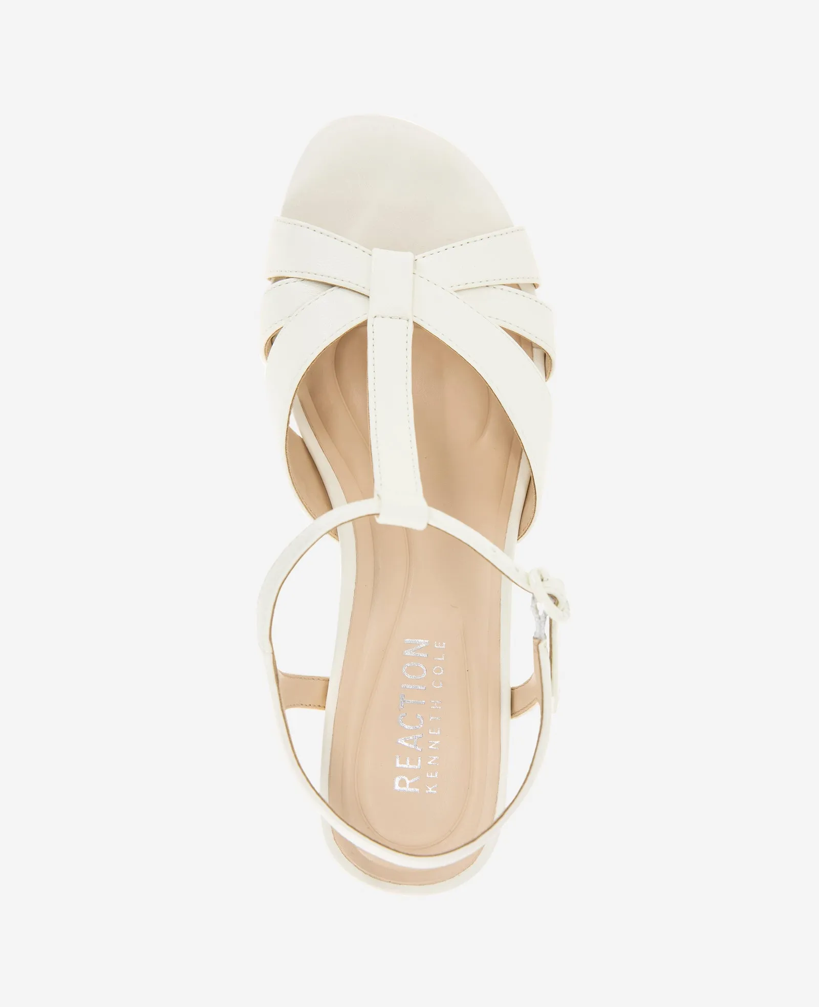REACTION - Reina Platform T-Strap Sandal