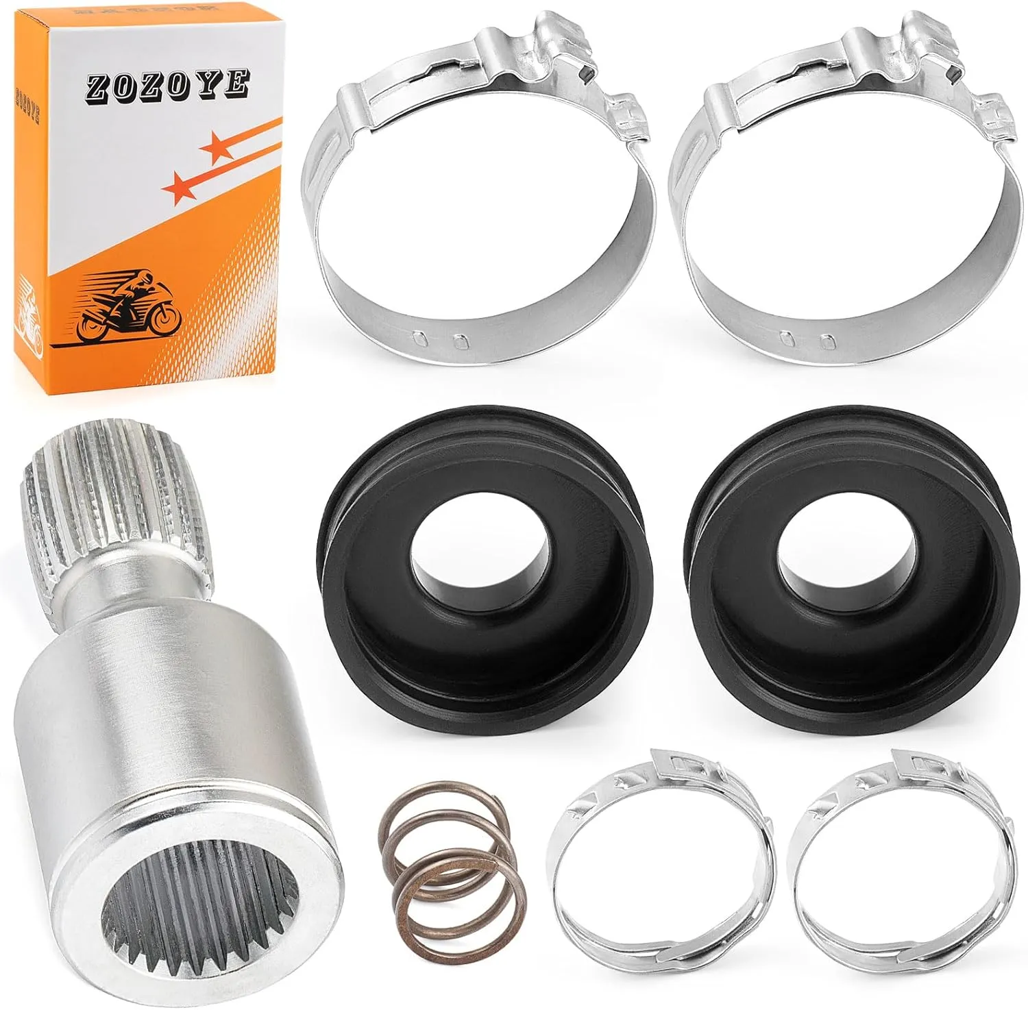 Rear Drive Shaft Coupler & Boot for Arctic Cat Wildcat 1000 4 X 4X 2012-2019 2402-134 (No Trail/Sport/XX)