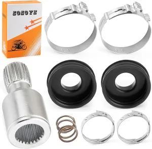 Rear Drive Shaft Coupler & Boot for Arctic Cat Wildcat 1000 4 X 4X 2012-2019 2402-134 (No Trail/Sport/XX)